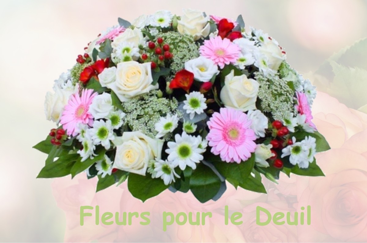 fleurs deuil SAINT-MAMET